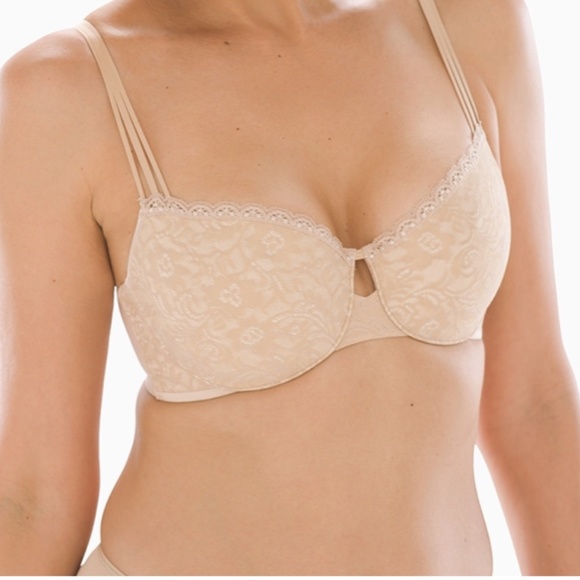 Soma beige Enticing Lift Balconet bra 38D